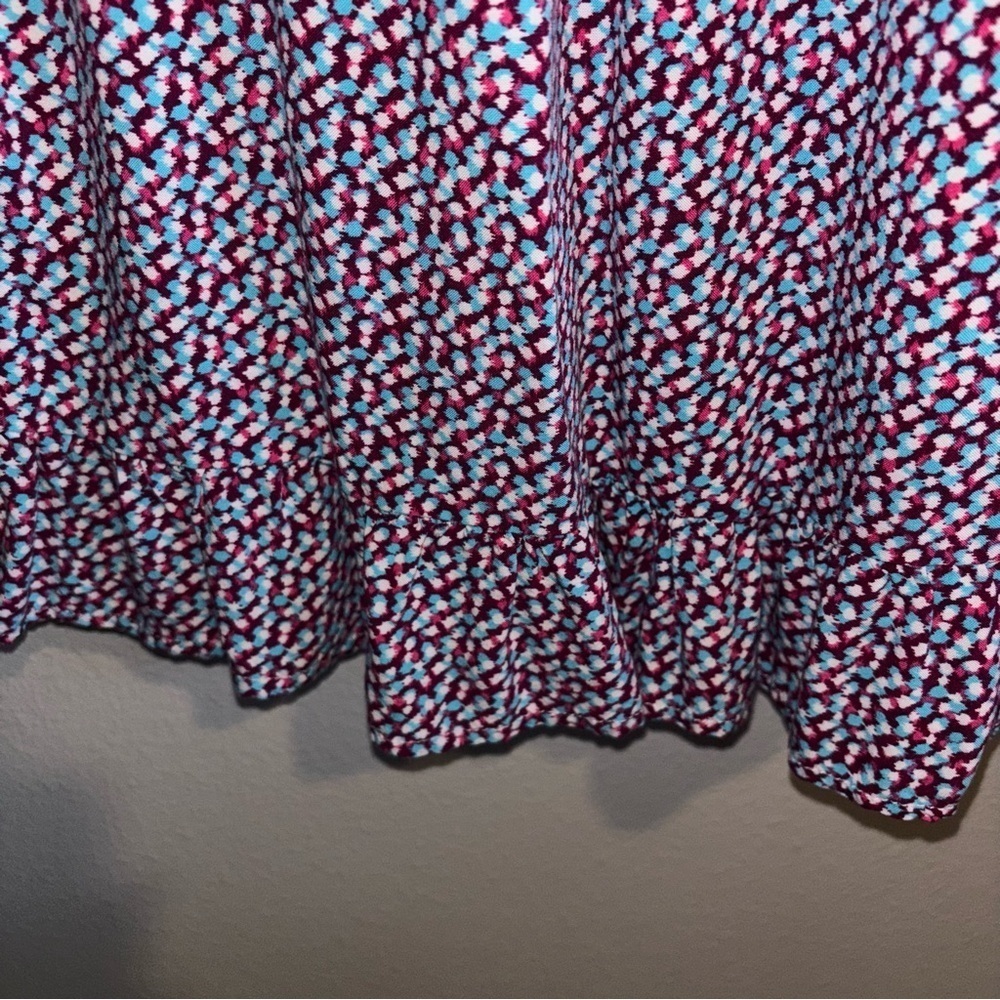 Stylish Women's Patterned Rayon Dress Mini - Picture 3 of 7